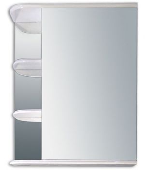 Мебель для ванной Аквазис: Зеркальный шкаф в ванную Джерси 60П
