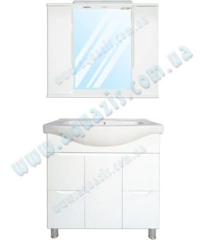 Мебелі для ванної: Міні-Комплект меблів для ванної "Альба Т-18 Z-11" 85