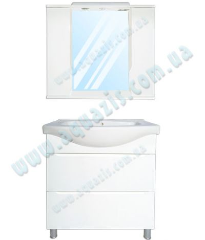 Мебелі для ванної: Міні-Комплект меблів для ванної "Альба Т-8 Z-11" 85