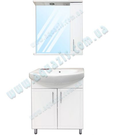 Мебелі для ванної: Мини-Комплект мебели для ванной "Классик Т-1 Z1" 70