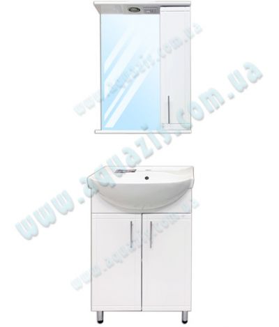 Мебелі для ванної: Мини-Комплект мебели для ванной "Классик Т-1 Z1"Лотос 56